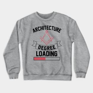 architecture degree loading Crewneck Sweatshirt